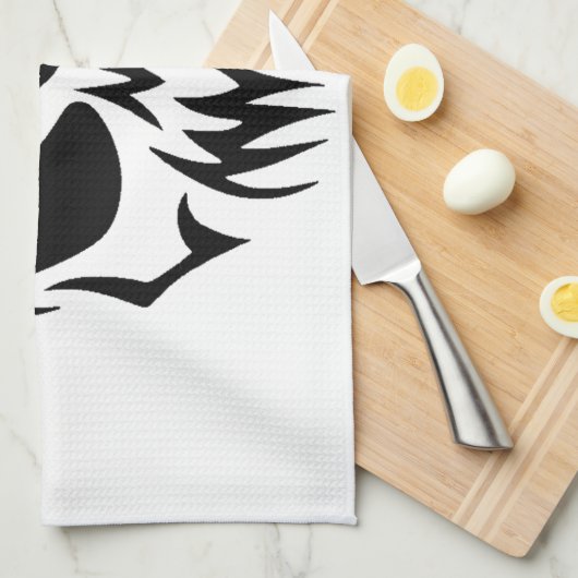 Tribale schedel theedoek (Quarter Fold)