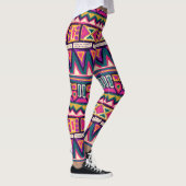 Tribale schetsen: handgetekend azteeks patroon. leggings (Rechts)