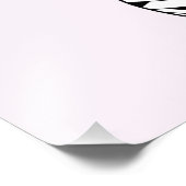 Tribale schildpad foto afdruk (Hoek)