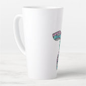 Tribale schildpad latte mok (Linkerhoek)