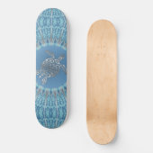 Tribale Schildpad Mandala | Kust Persoonlijk Skateboard (Voorkant)
