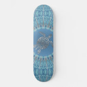 Tribale Schildpad Mandala | Kust Persoonlijk Skateboard (Voorkant)