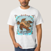 Tribale schildpad t-shirt (Voorkant)