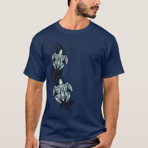 Tribale schildpadden t-shirt