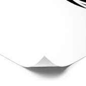 Tribale schildpadden Tattoo Poster (Hoek)