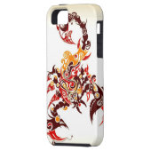 Tribale Scorpion Case-Mate iPhone Case (Achterkant Links)