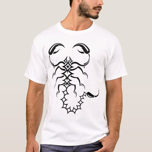 Tribale Scorpion T-shirt (Voorkant)