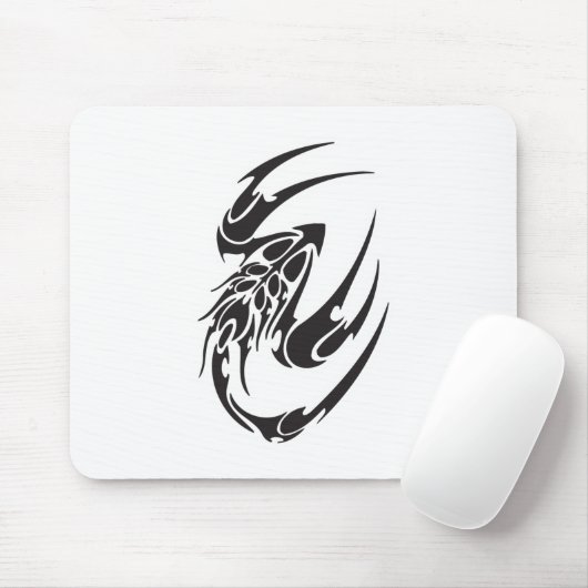 Tribale Scorpion Tattoo Design Muismat (Met muis)