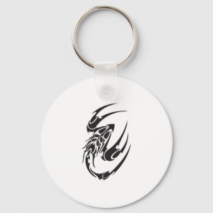 Tribale Scorpion Tattoo Design Sleutelhanger