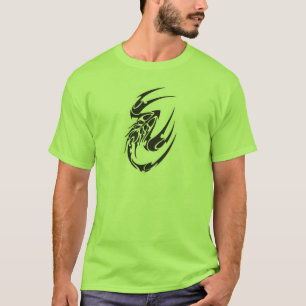 Tribale Scorpion Tattoo Design T-shirt