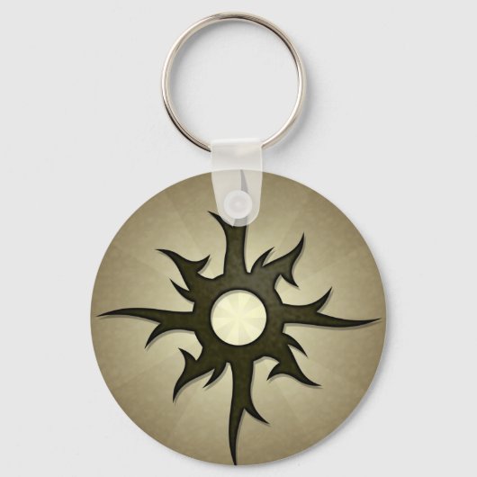 Tribale Sleutelhanger met zonnebogen (Voorkant)