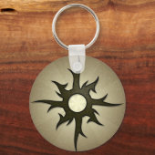 Tribale Sleutelhanger met zonnebogen (Voorkant)