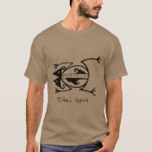 Tribale spirietslogan Tribale kikkervis T-shirt (Voorkant)