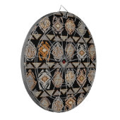Tribale Sprongkikkers Dartbord (Voorkant Links)