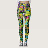 Tribale stammen leggings (Voorkant)