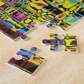 Tribale stammen legpuzzel (Zijkant)