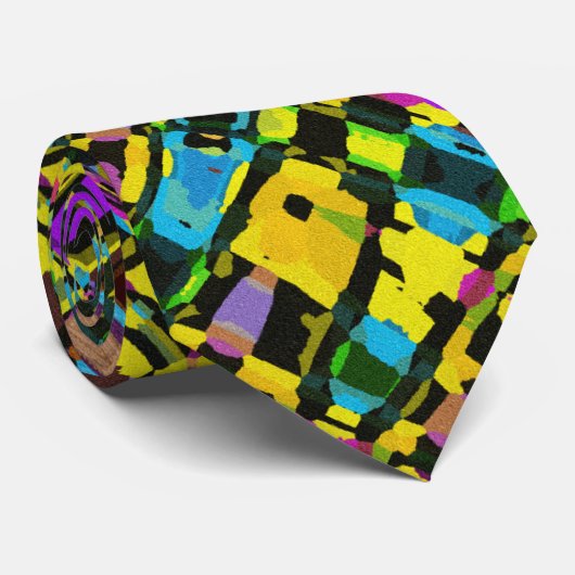 Tribale stammen stropdas (Opgerold)