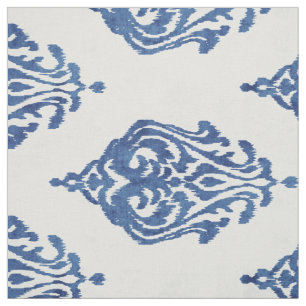 Tribale stammen van de kattenblauw en de witte voc stof