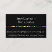 Tribale stammen visitekaartje (Achterkant)