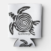 Tribale stijlschildpad Thunder_Cove Blikjeskoeler (Voorkant)