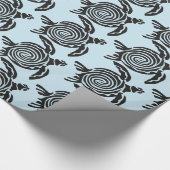 Tribale stijlschildpad Thunder_Cove Cadeaupapier (Hoek)