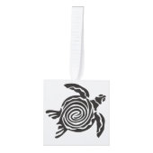 Tribale stijlschildpad Thunder_Cove Decoratie (Voorkant)