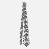 Tribale stijlschildpad Thunder_Cove Stropdas (Achterkant)