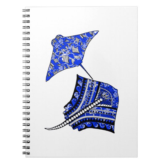 Tribale Stingrays Notitieboek (Voorkant)
