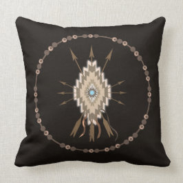 Tribale Symbolen-vriendschap Motif Decor Pillow Kussen