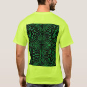 Tribale symmetrie T-Shirt (Achterkant)