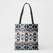 Tribale Tapijten Tote Bag (Voorkant)