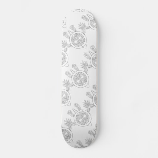 Tribale Tattoo Turtle Skateboard (Voorkant)