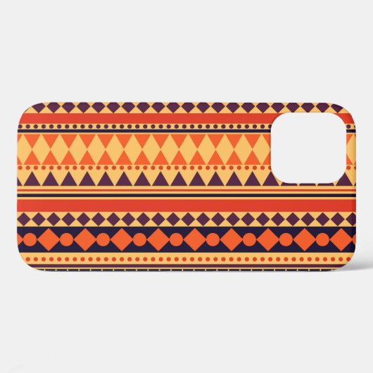 Tribale textuur: strepenpatroon. Case-Mate iPhone case (Achterkant (horizontaal))