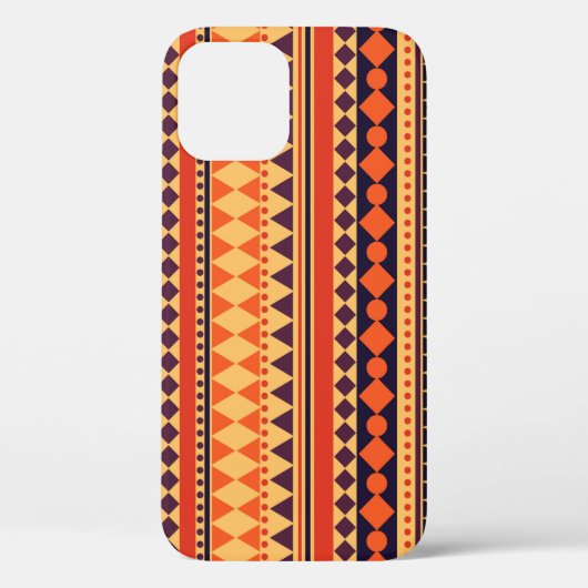 Tribale textuur: strepenpatroon. Case-Mate iPhone case (Achterkant)