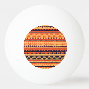 Tribale textuur: strepenpatroon. pingpongbal