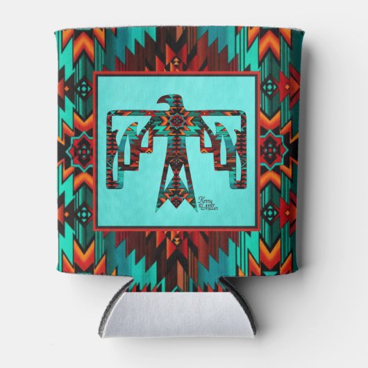 Tribale Thunderbird Koelbox Blikjeskoeler (Voorkant)