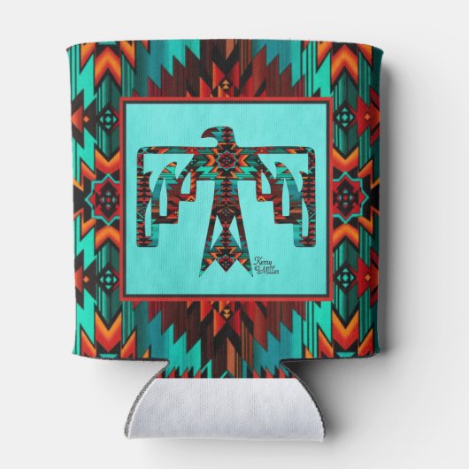 Tribale Thunderbird Koelbox Blikjeskoeler (Achterkant)