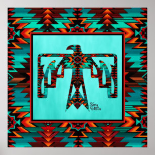 Tribale Thunderbird Poster