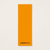 Tribale Toes Precious Feet Mini Bladwijzer - Mini Visitekaartjes (Achterkant)