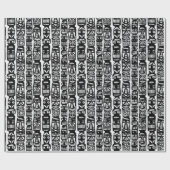 Tribale Totem Cadeaupapier (Vlak)