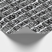 Tribale Totem Cadeaupapier (Hoek)