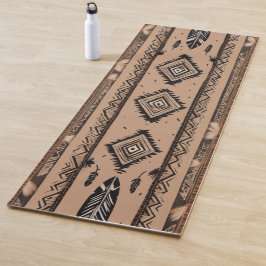 Tribale Veer Yoga Mat – Boho Zuidwestelijke Medita
