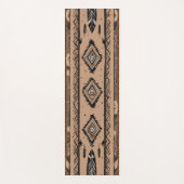 Tribale Veer Yoga Mat – Boho Zuidwesterse Meditati (Voorkant)