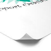 Tribale voor eierstokkanker poster (Hoek)