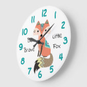 Tribale vossen zijn moedig grote klok (Hoek)