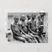 Tribale vrouwen in Oeganda Briefkaart (Voorkant / Achterkant)