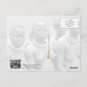 Tribale vrouwen in Oeganda Briefkaart (Achterkant)