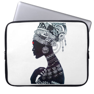 Tribale Vrouwendesign Laptop Sleeve