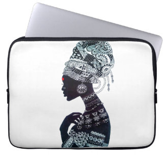 Tribale Vrouwendesign Laptop Sleeve