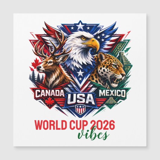 Tribale Wildlife Harmonie wereldbeker 2026 (Voorkant)